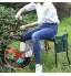 DJLOOKK Siège de Jardin et Tabouret de Banc à Genoux Pliant avec poignées siège de Jardinage Portable avec Pochette à Outils en Prime pour Le Jardinage extérieur Siège de Chariot de Jardin