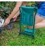 YZJL Tabourets Tabouret de Jardin Chaise à Genoux pour Les Amateurs de Jardinage genouillère et siège de Jardin Banc Pliant de Jardin Robuste avec Grande Poche à Outils