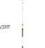 Fiskars Light Hacke Binette légère 1019609 avec tête en Acier et poignée en Aluminium Noire Blanche Blanc 158,0 x 18,5 x 9,5 cm