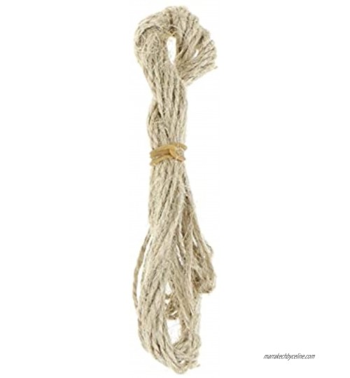 Durable 50m 80m 100m cordons de linge de chanvre à la main corde pour attacher la décoration de cordes de cordes de bricolage bricolage de bricolage pour la fleuristerie l'artisanat de bricolage,
