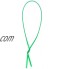 Oulensy 500pcs Garden Twist Tie Plante Verte Souple Attaches en Plastique Enduit Support De Fil Polyvalent Organisateur Câble 20cm