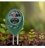 ATUIO 3 en 1 Testeur de Sol Testeur de pH de Sol Humidimètre de Sol Testeur de Intensité Lumineuse de Sol Testeur de Sol 3 en 1 pour Jardin et l'agriculture Pas Besoin de Batterie