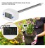 BHDK Testeur de Sol capteur d'hygromètre de Sol écran LCD Professionnel Portable de Haute précision pour la température et l'humidité du Sol pour Le Jardin pour l'entretien des Plantes
