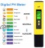 Kit de test du pH du sol 3 en 1 avec testeur de pH testeur de pH 4 en 1 testeur numérique et TDS PH EC Haute précision et écran LCD pour sol eau potable aquarium piscines