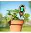 Testeur d'humidité du sol détecteur de sol Humidimètre du sol Testeur de sol Outils de jardinage Sonde de plante numérique pour jardins Balcons légumes serres
