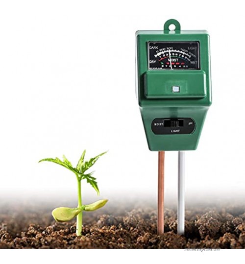 Wallfire Digital testeur de pH du sol 3 en 1 PH l'humidité Sonde de capteur de lumière du soleil au mètre PH du sol Test Kits pour plantes Ferme intérieur extérieur