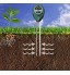 XLUX Testeur 3 en 1 pour plantes Humidité du sol pH du sol et l'humidité Testeur de plante pour jardin ferme pelouse.