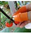 Bakiauli Cueille Fruits et Couteau à Doigt en Silicone Cueilleur Panier Tête Cueilleurs de Fruits avec Capuchons Protecteurs Outil de Cueillette pour Fruits