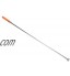 Bâton de ramassage outil de ramassage de bâton de ramassage rétractable télescopique magnétique antidérapant en alliage d'aluminium avec lumière LED orange
