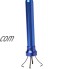 Outil de ramassage Pick-Up Tool 4 Griffe Long Reach Flexible Spring Grip Bend Curve Grabber Affinez pour ramassage de litière évier à domicile dra Color : Blue
