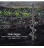 DHYED Mèche Jardin Tarière Perceuse à Spirale Ø 40×220mm Foret de Jardin en Spirale Outil de Plantation Pratique pour Faire Trou Fleur Planter des Arbres Arbustes