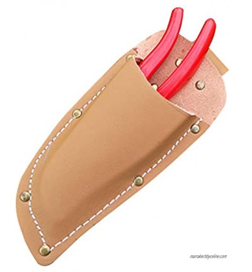 Étui de protection en cuir pour outils de jardinage ceinture ciseaux d'électricien étui de protection compact en cuir pour sécateur pince ciseaux