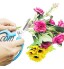 Woohome 11 PCS Arrangement de Fleurs Roses Sécateur à Jardin Décapant à Roses en Plastique Dissolvant D'épines en Metal Fleuriste Ruban et Gants pour L'arrangement de Fleurs de Jardinage