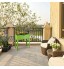 Relaxdays Potager élevé en métal jardinière sur pied balcon en hauteur terrasse HxlxP: 80,5 x 81,5 x 31 cm vert clair