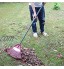 griffe de jardin ramasse feuilles rateau feuille Râteau à gazon léger râteau de jardin outils de jardinage en plastique pour mauvaises herbes herbe à feuilles caduques pour un nettoyage rapide de