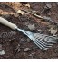 Râteau à gazon manuel en acier inoxydable avec poignée en bois outils de jardinage robustes pour le jardin