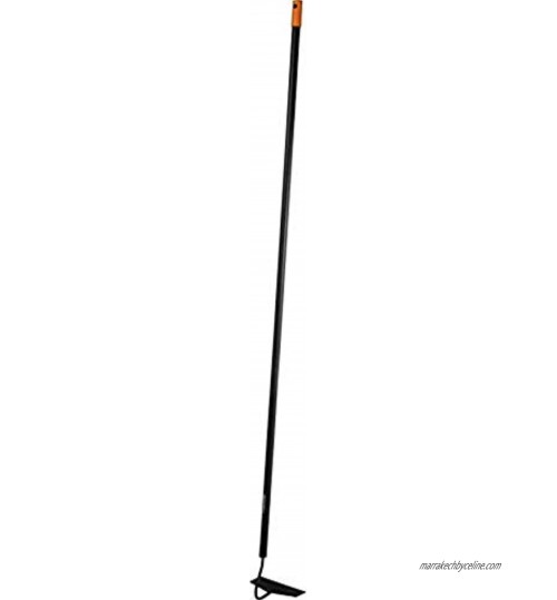 Fiskars Binette Longueur: 155 cm Largeur: 16 cm Tête en acier Manche en aluminium Noir Orange Solid 1016035