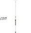 Fiskars Binette Longueur: 158 cm Tête en acier Manche en aluminium Noir Blanc Light 1019609