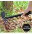 Petite binette 2 en 1 anti-pliage outil de jardinage avec binage pointu solide pour désherber ameublir le sol et creuser le jardinage