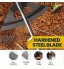 Tianbi Binette creuse en acier inoxydable outil de jardinage pour ameublir le sol binette de plantation râteau de désherbage plantation légumes ferme accessoires de désherbage