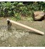 Viitech Binette en acier pur outils agricoles anti-rouille binette de désherbage binette portable avec design incurvé binette de jardin pour ameublir le sol et désherbage en extérieur