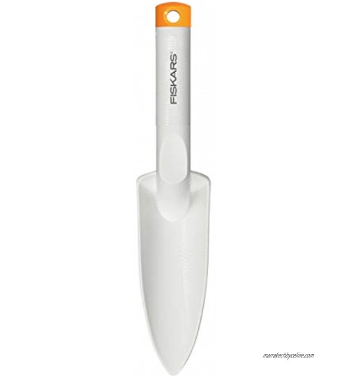 Fiskars Transplantoir Longueur : 29,1 cm Blanc Orange Plastique renforcé de fibres de verre Light 1027033