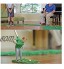 LIXSLT Mini jeu de golf d'intérieur Jeu de simulateur de golf avec un petit garçon attaché au club de golf pour le salon la famille et la maison