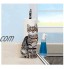 LIXSLT Support pour papier toilette en forme de queue de chat pour salle de bain cuisine bureau décoration de Noël cadeau pour les amateurs de chats couleur : orange