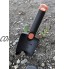 SE Npt288 Plastique Truelle à main pour Prospection Géologie ou jardinage 27,9 cm Noir orange