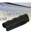 50pcs noir à effet de serre en plastique film cadre tuyau tube et pince à film pince connecteur kit outil de jardin8CM