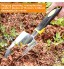 Aischens Outils de Jardinage 3 Pièces râteau à Main Une spatule Le transplanteur Kits de Jardinage pour l'entretien du Jardin