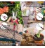 ANVAVA Outillage de Jardin 13 Outils Jardinage Portable et Rangé avec Sac Outils Sécateur de Jardin Rateau Jardin Binette Jardinage Cadeau pour Kit Jardinage Enfant