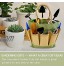 GOOD GAIN Kit succulente de jardin avec sac organisateur ensemble d'outils de jardinage à la main Mini intérieur 13 pièces d'outils pour les bonsaï Planteur Miniature Fairy Planting Care