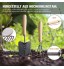 MOSFiATA Lot de 12 outils de jardinage en acier au carbone Avec pelle ciseaux pulvérisateur râteau sécateur Le meilleur cadeau de jardinage du jardinier