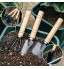 NO Lot de 10 Mini Outils de Jardin Mini Outils de Jardinage pour Plantes Succulentes Ensemble D'outils de Jardinage pour Plante en Pot Succulente,Cactus,Comprend Râteau,Ciseaux,Pelles,Pincettes etc