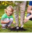 Vordas 3 Pièces Kit Jardinage Outils de Jardin en Acier Inoxydable Mini Outils de Jardinage pour Adulte Enfant