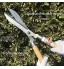 Cisailles à Haies ​Ultra Légère Ciseaux De Jardin Légers pour La Coupe De Haies Et De Buissons Poignée en Bois Ergonomique avec Lames en Acier Trempé