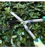 Hortem Cisailles à haie pour le jardinage coupe-haies avec lames ondulées tranchantes pour tailler les arbustes les buissons le jardinage avec gant de jardinage 59,9 cm