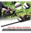 Kstyhome Taille-haie électrique batterie Rec-hargeable sécateur de branche jardin sécateur sans fil cisaille à brousse Machine de taille de haie
