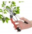 Taille-haies à fleurs en bonsaï conception ergonomique cisailles à élaguer manuelles et portables en acier pour enlever les têtes d'élagage façonner les arbres