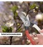 Taille-haies à fleurs en bonsaï conception ergonomique cisailles à élaguer manuelles et portables en acier pour enlever les têtes d'élagage façonner les arbres