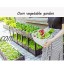 Bac à légumes extérieur pour plantation extérieure balcon potager 40 x 40 x 52 cm