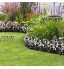 NAOTA 10 clôtures paysagères de Jardin Jardin Pliable de Mur de Mur lit de Fleurs de la Cible de garde-corps-10pcs