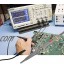 BOLORAMO Kit de Cordon de Test d'oscilloscope analyseur Haute Pression Professionnel Universel 1M 100MHz LA05110 Sonde d'oscilloscope avec Housse de Protection isolée pour Bureau