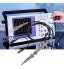 QIRG Kit de Cordons de Test sonde PVC pour oscilloscope pour ingénieur d'instruments pour Accessoires de Test pour travailleur