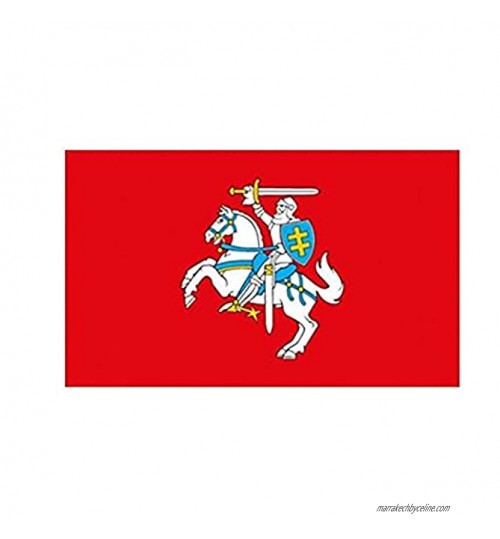 Stormflag Drapeau de l'armée de Lituanie 90 cm x 150 cm Pongee en polyester 90 g avec œillets et double aiguille.