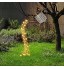 Obubble Lampes de jardin arrosoir de jardin LED solaire arrosoir guirlande lumineuse solaire décorative pour arrosoir de jardin mariage en plein air avec support