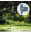 Minuterie D'irrigation Contrôleur D'arrosage Automatique avec Affichage Numérique à Écran LCD Minuterie D'arrosage Automatique Numérique Multifonctionnelle pour L'arrosage des Fleurs Pelouses