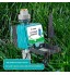 Qiumi Télécommande Mobile Smart Life APP Contrôleur Automatique d'eau de Jardin,Minuterie d'irrigation à Distance,contrôleur de température et d'humidité du Sol WiFi,avec capteur de Sol