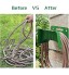 Support de tuyau mural support pour tuyau d'eau support de tuyau d'arrosage support de tuyau d'arrosage support de tuyau d'arrosage 24 cm x 16 cm x 16 cm vert